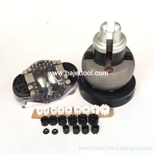 High Precision Crystal Block for Engraving GRS Engraving Block with 57 Accessories Ball Vise